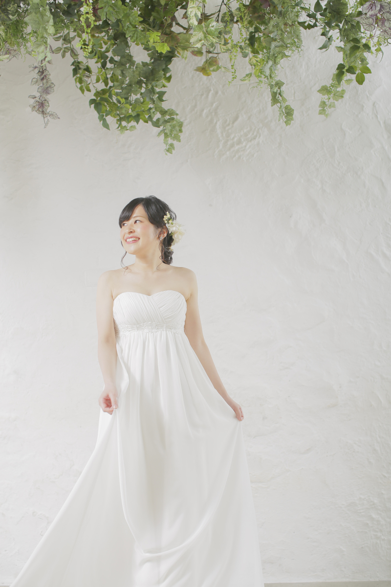 お気に入りのドレスで