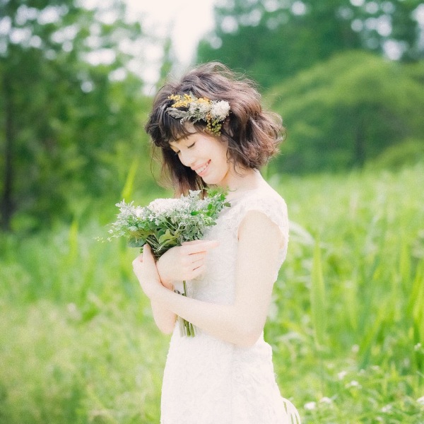 ボブ花嫁様に送るウェディングヘア♪