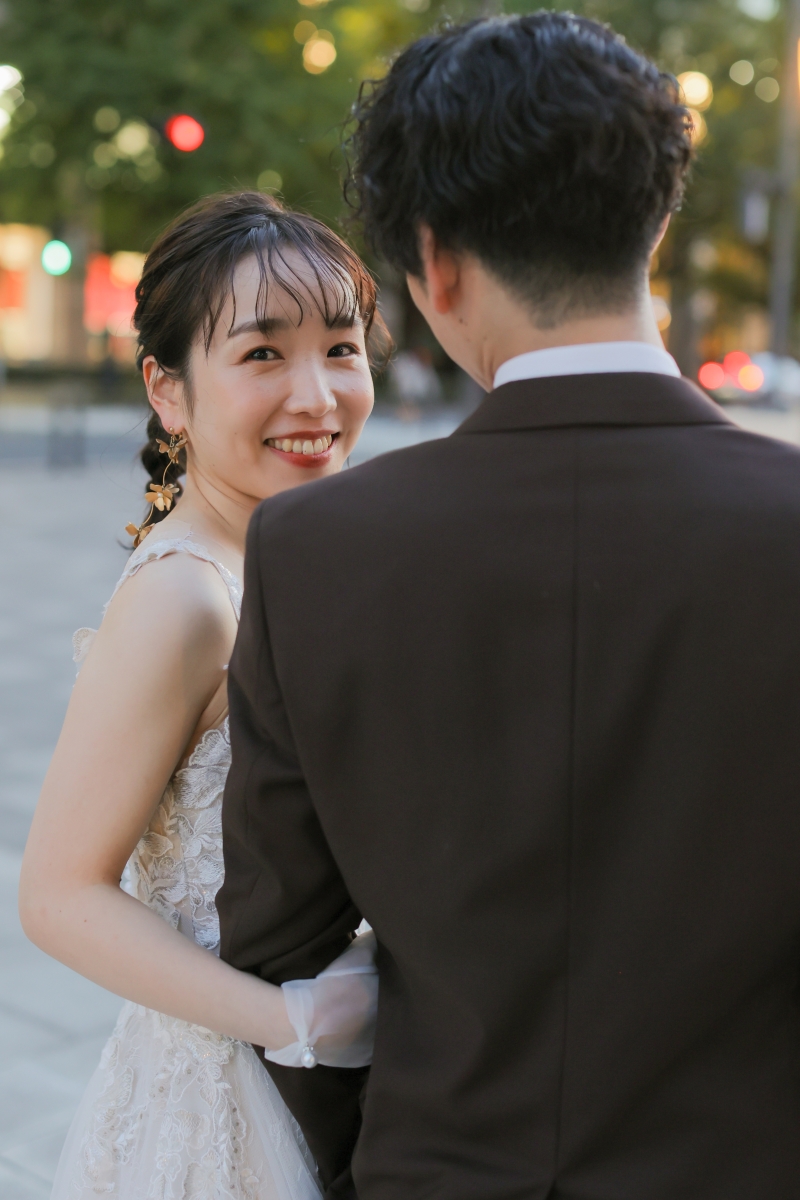 振り向きショット