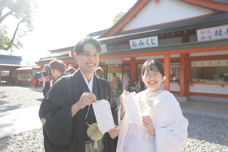 おみくじの結果は?!