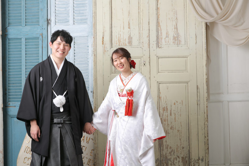 手繋ぎショット