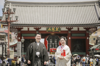 思い出の場所を巡る前撮り