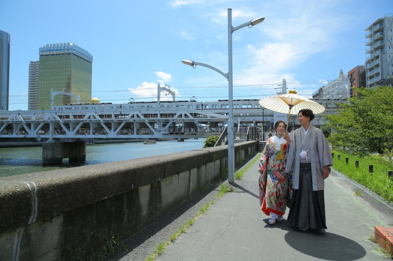 浅草巡りロケーション