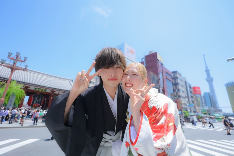 浅草周遊！