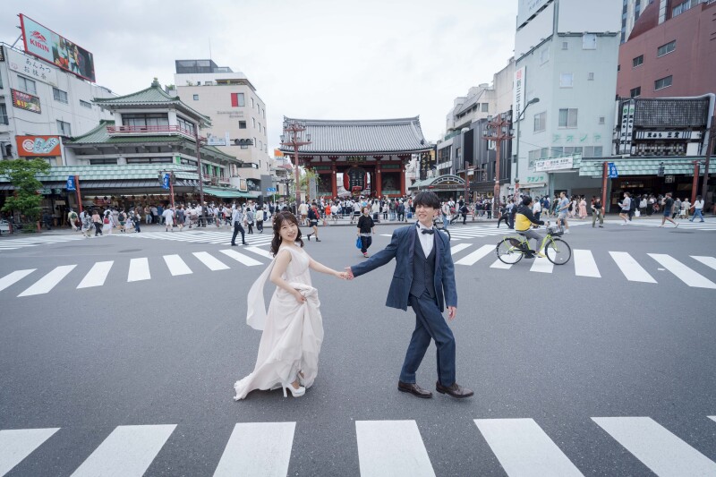 お次は浅草名所巡りロケーション！