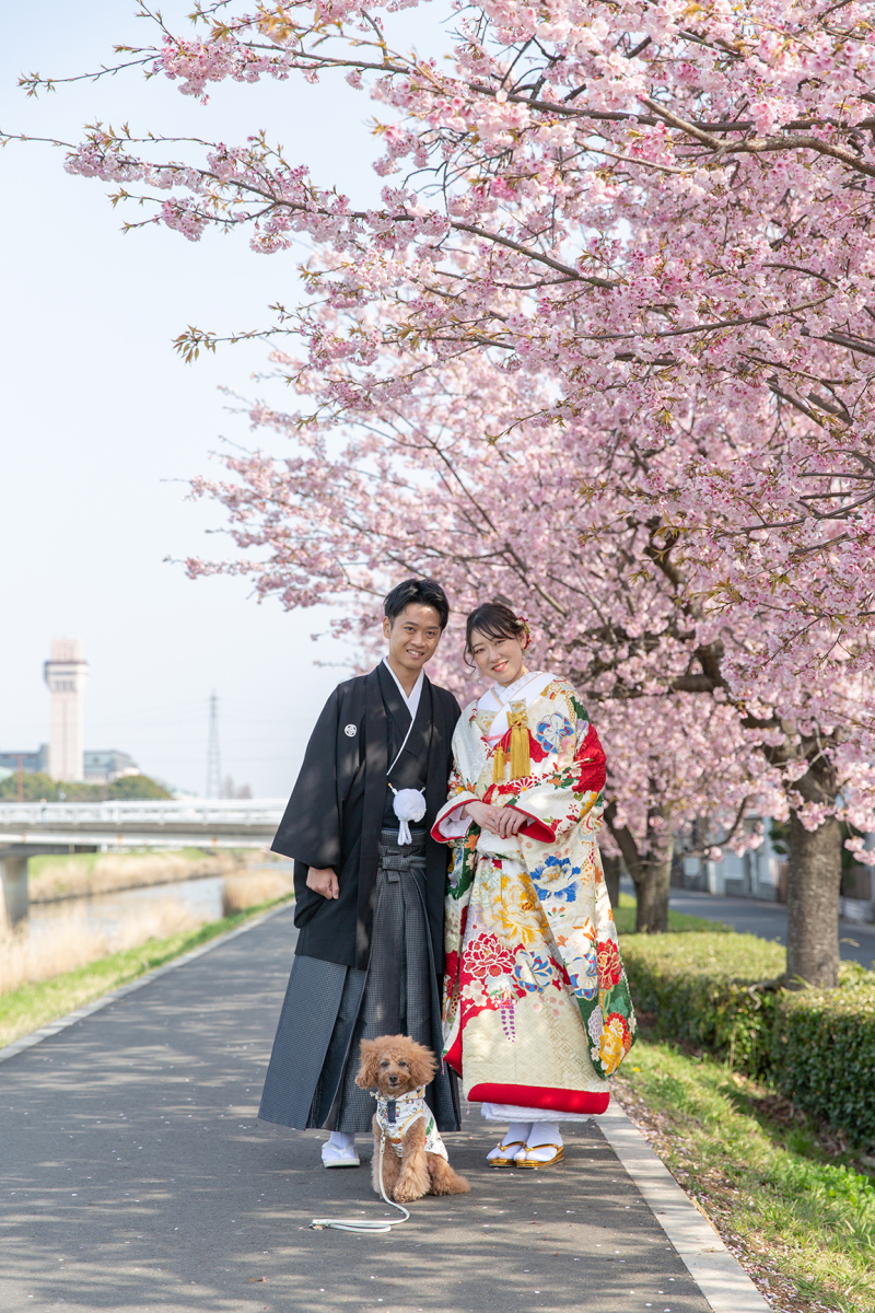 わんちゃんと合流