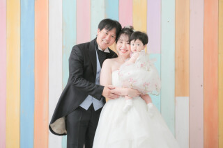 お子様とスタジオ撮影