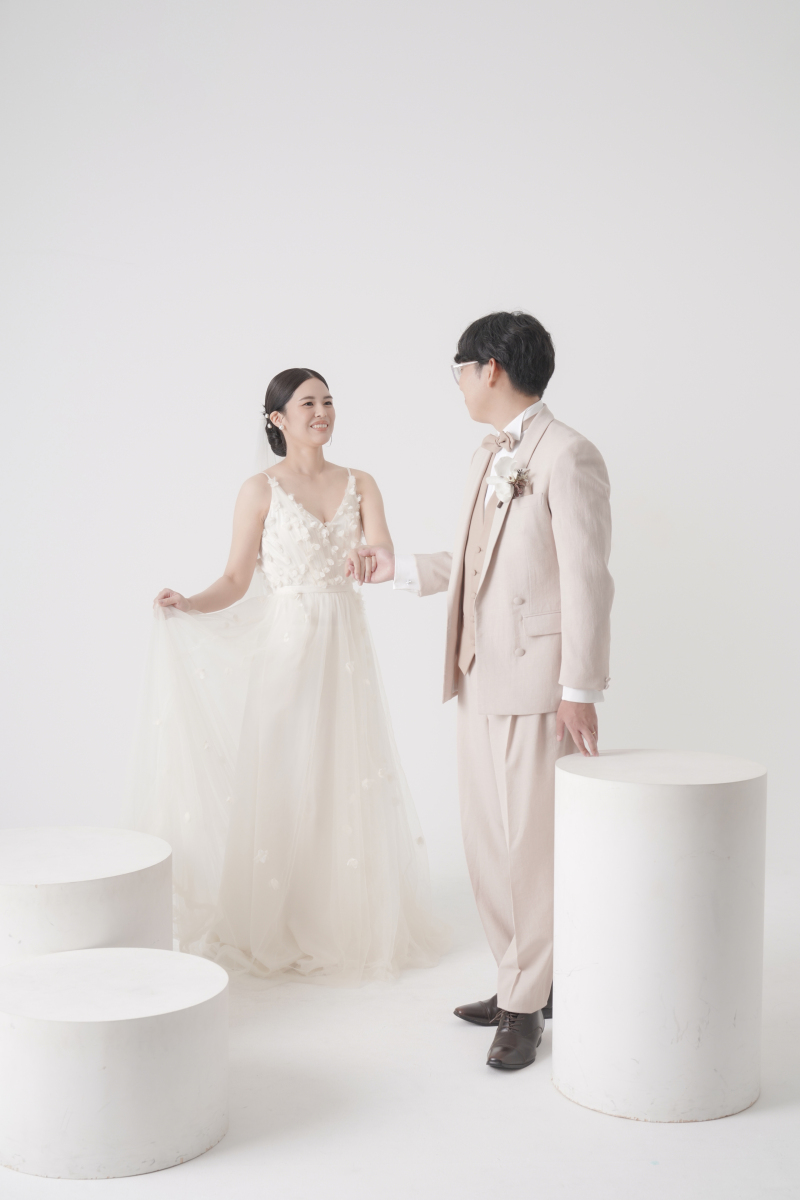 新郎様がエスコート