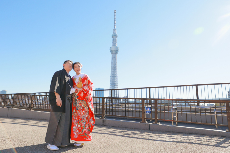 明けたてほやほやの浅草