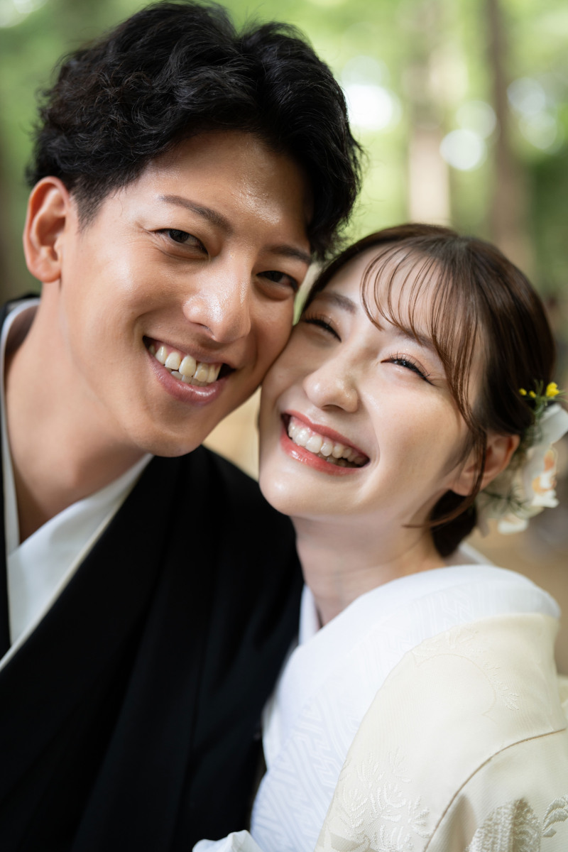 とびっきりの笑顔が素敵ですね