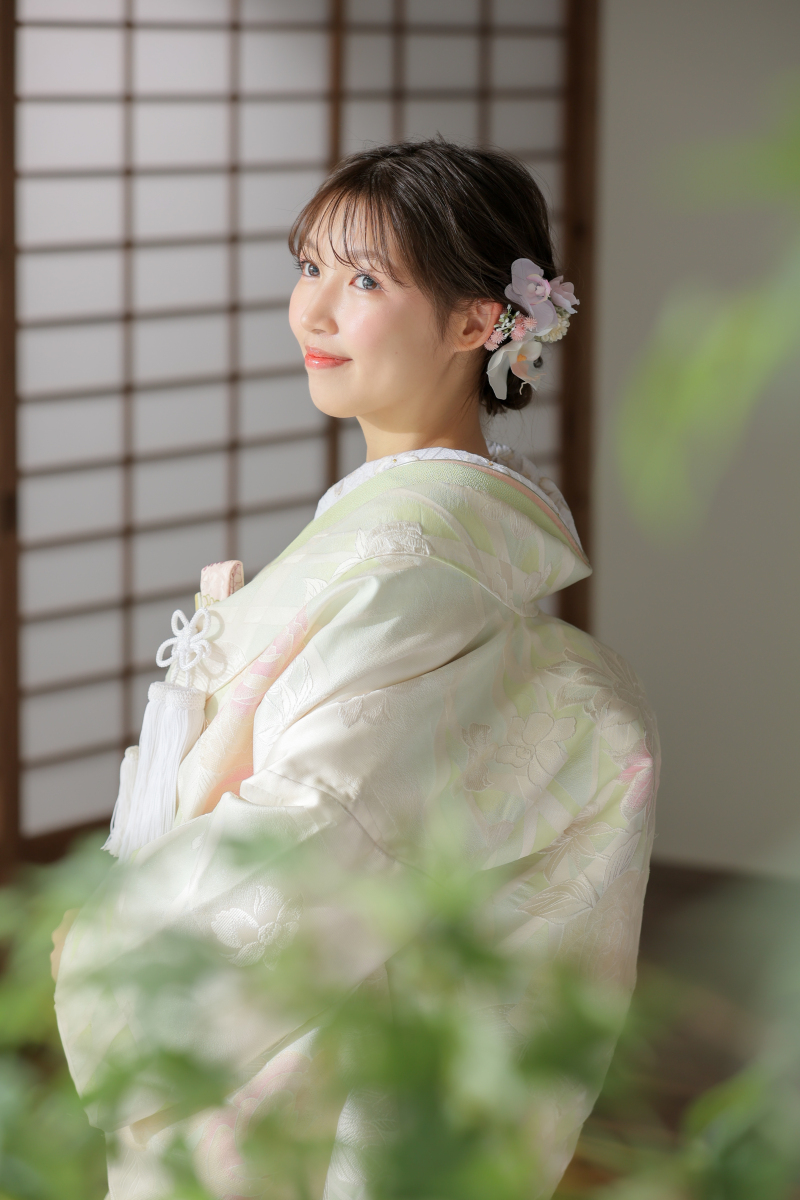 新婦様のソロショット