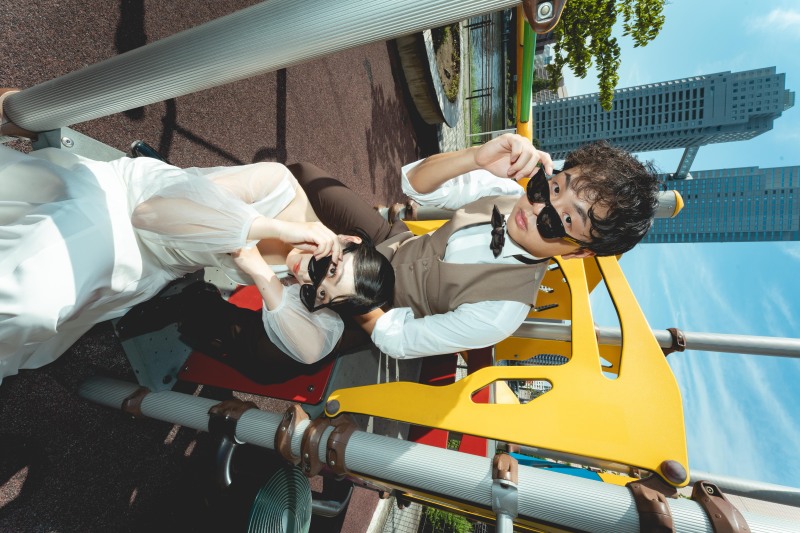 遊具で