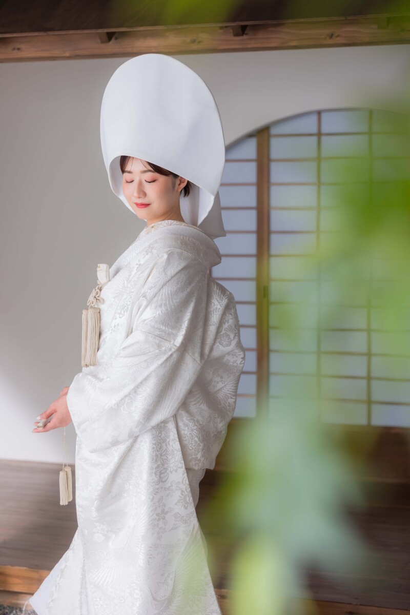 白無垢には。。