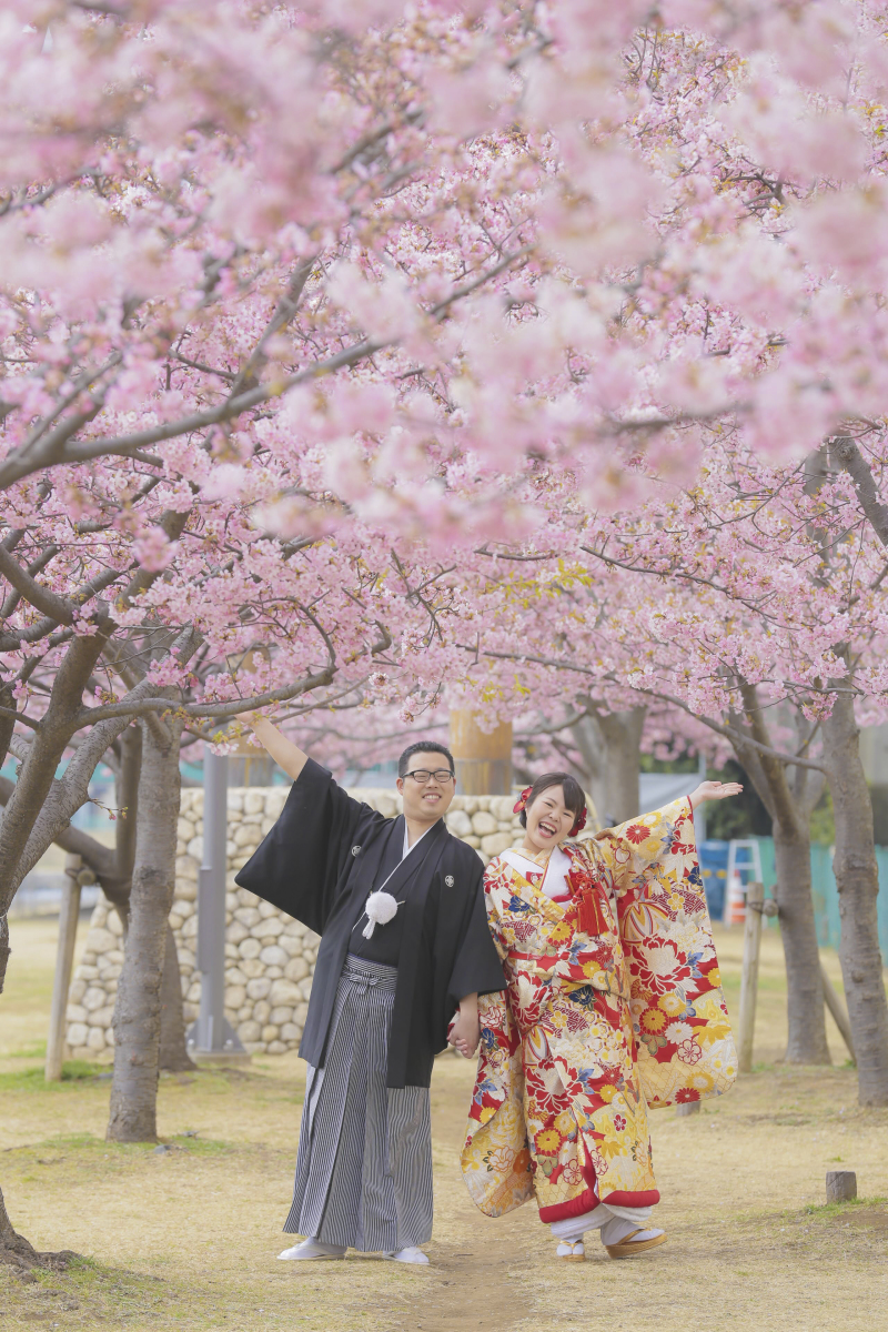 桜でロケーション