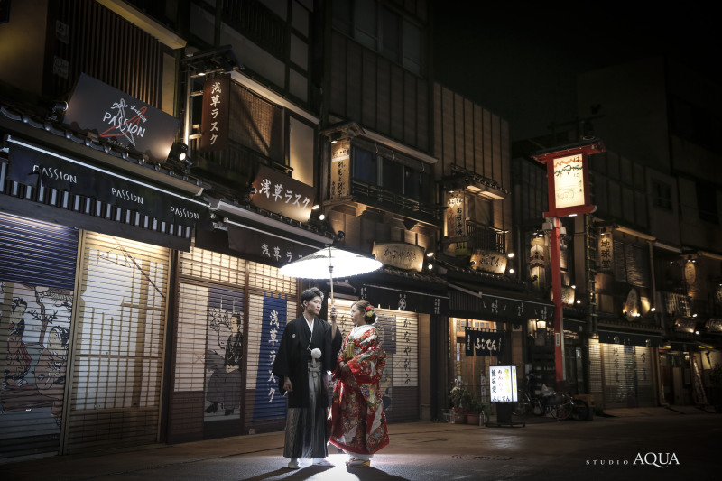 伝法院通りでの１枚も！