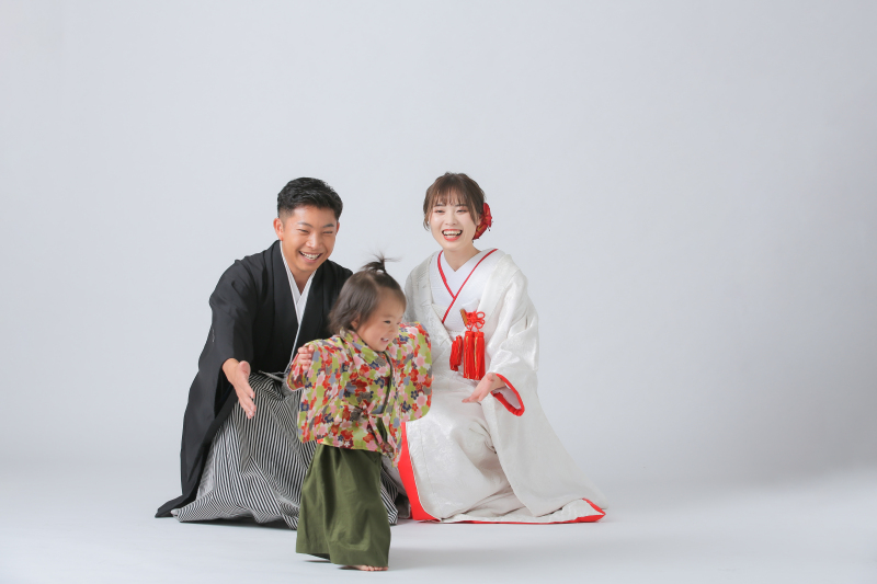 家族でスタジオ撮影☆