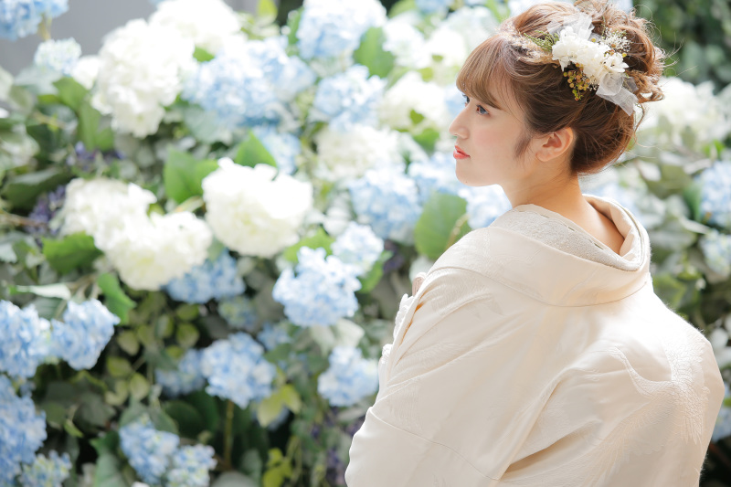 造花の撮影も素敵！