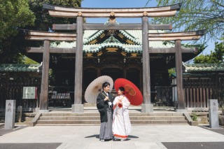 神前式も叶えられる牛嶋神社ロケーション