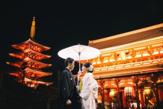 浅草夜景ロケーション