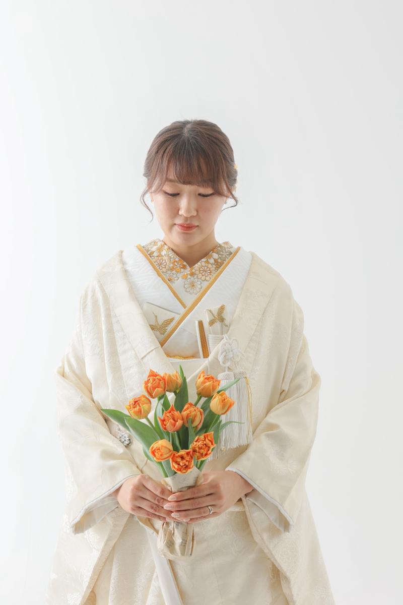 新婦様のソロショット