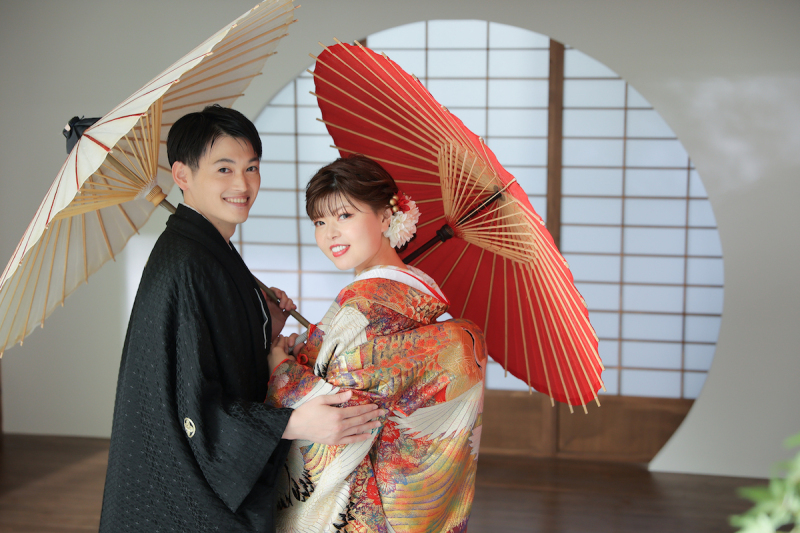 和装屋内庭園スタジオ！