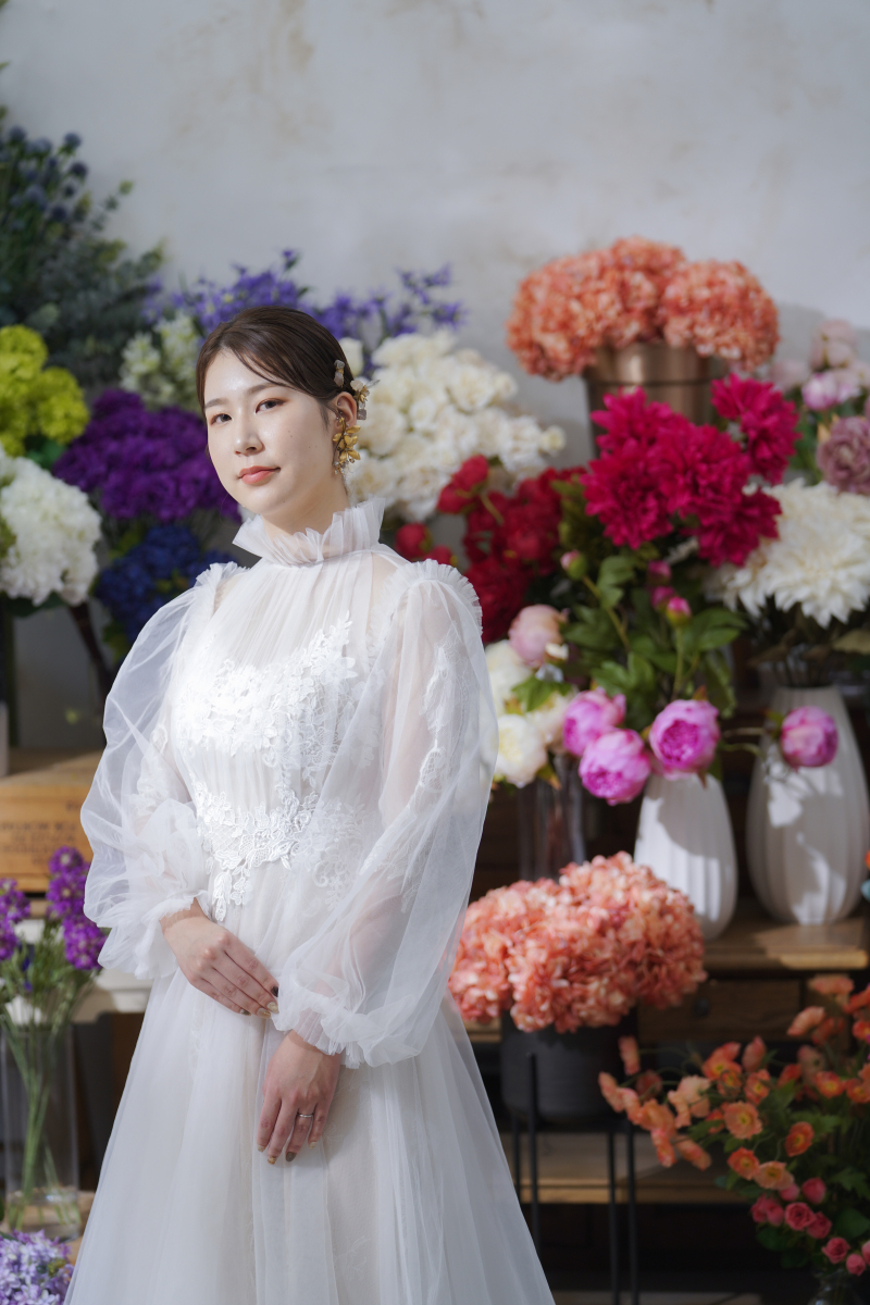 新婦様のソロカット