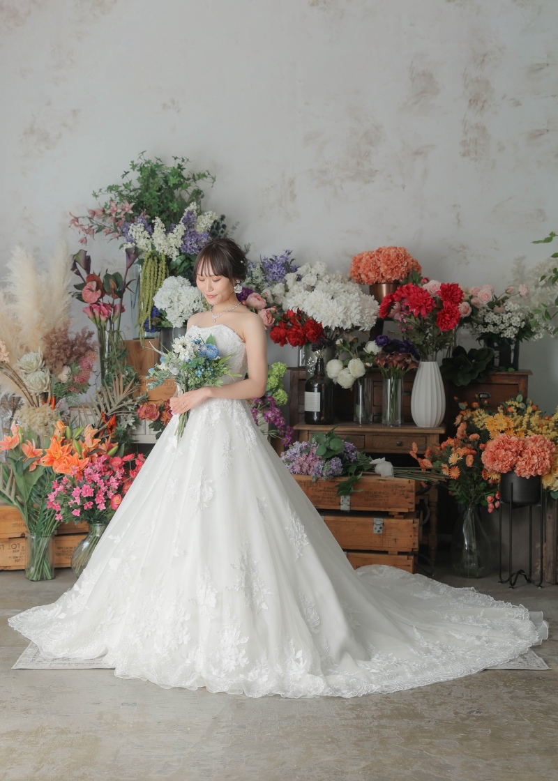 ご新婦様のソロショット