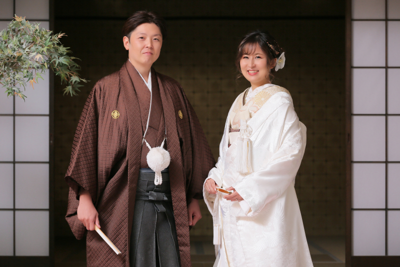 お二人の立ち姿