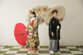 屋内庭園ロケーション撮影