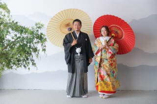 屋内庭園スタジオで素敵な一枚を！