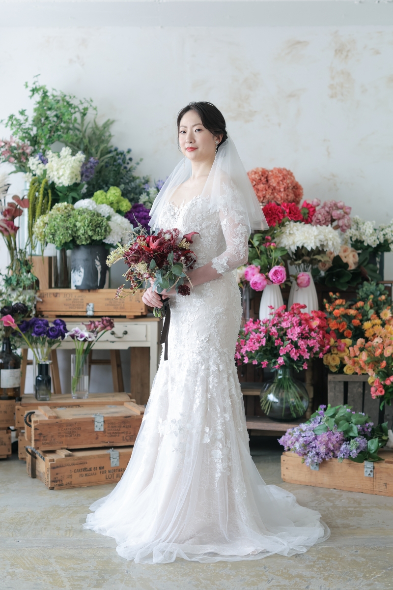 ご新婦様のソロカット!