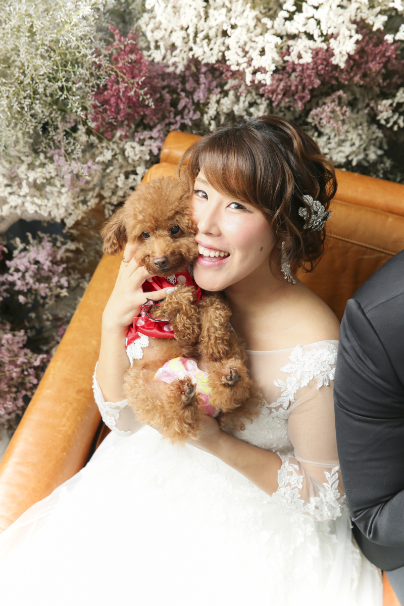 新婦様とツーショット