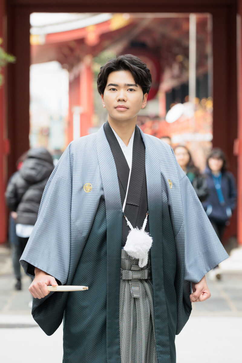 次はご新郎様のソロカット