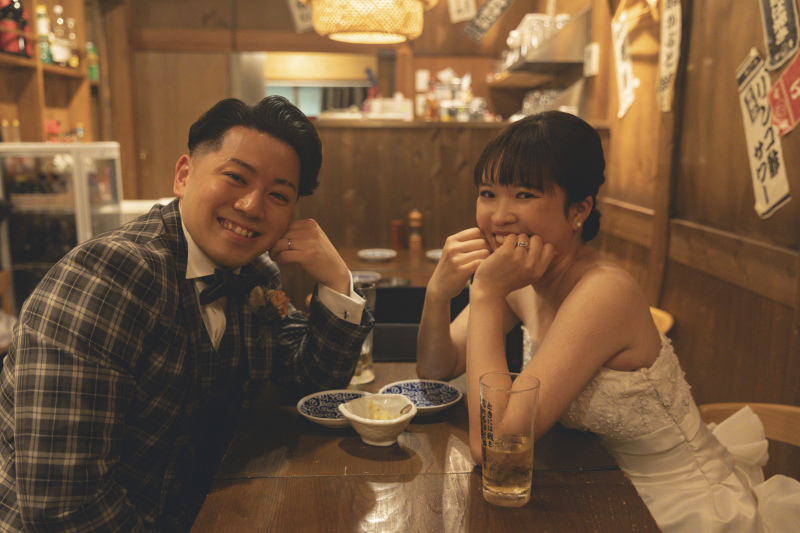 行きつけの居酒屋で