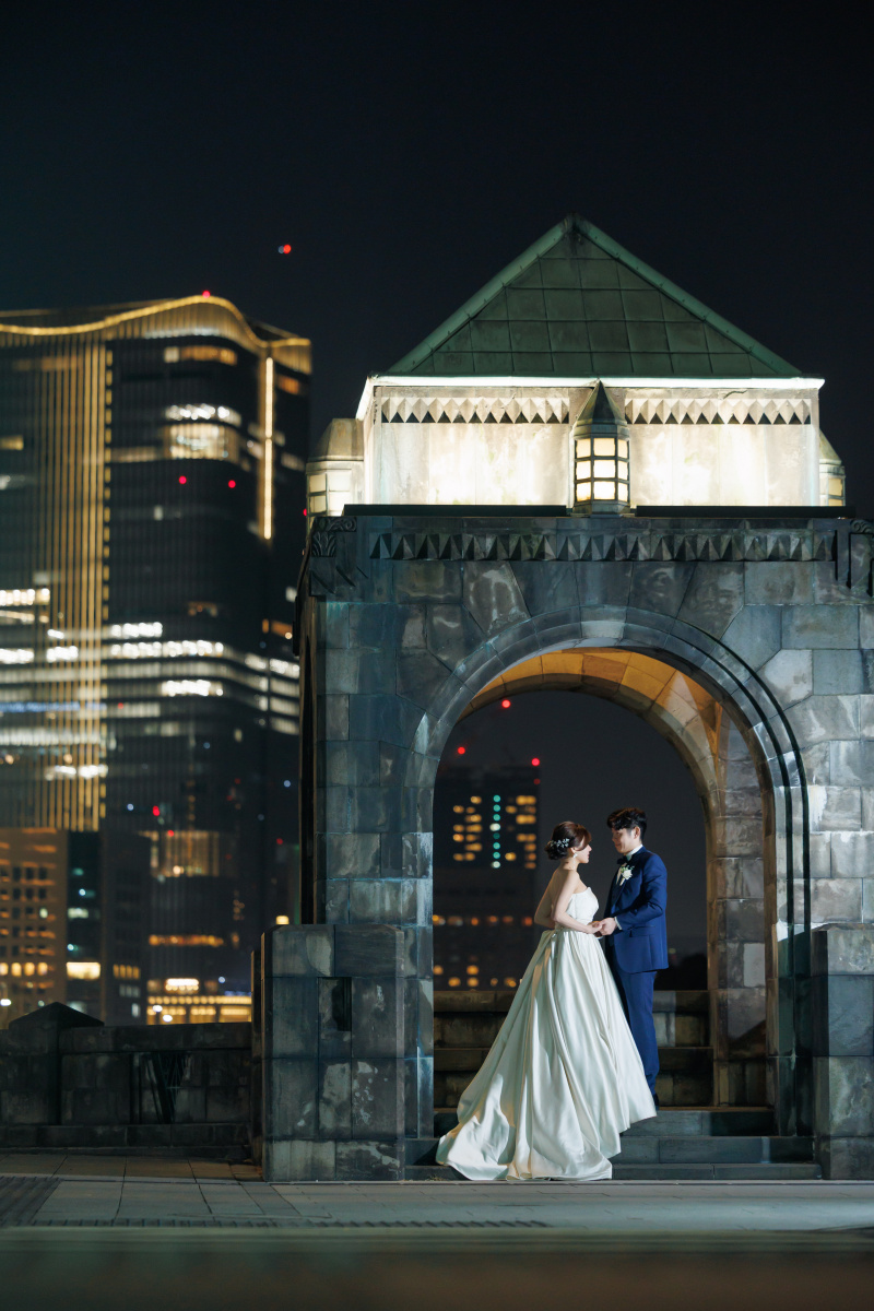 和田蔵門と夜景