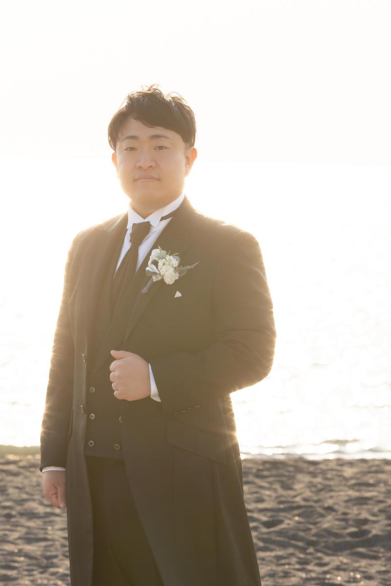 ご新郎様ソロショット