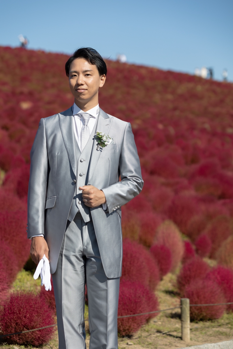 ご新郎様ソロカット