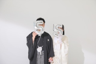 5のバルーンと和装フォト！