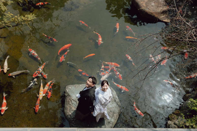 お二階から撮影！