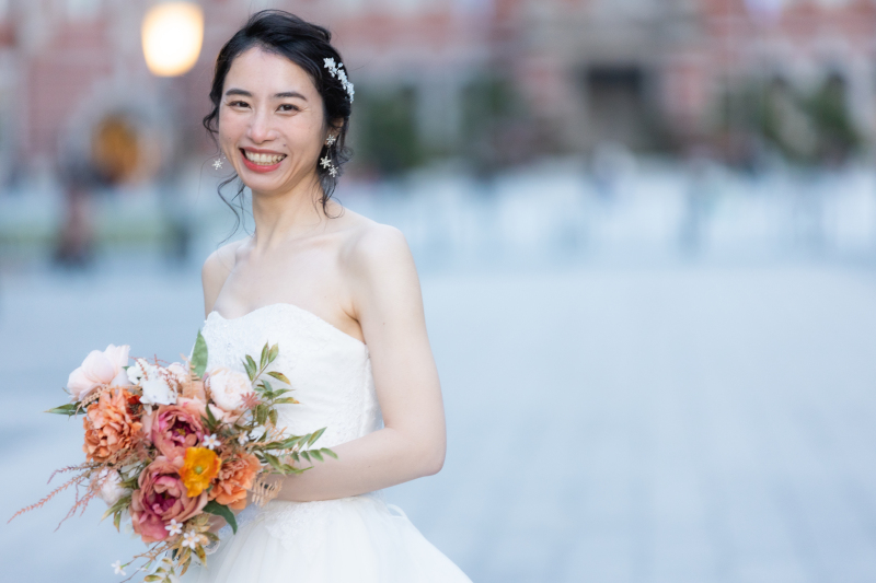 ご新婦様のソロカット！