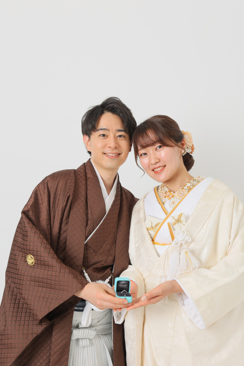 最後は指輪と一緒に