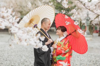 桜咲く＊富士浅間大社ロケーション