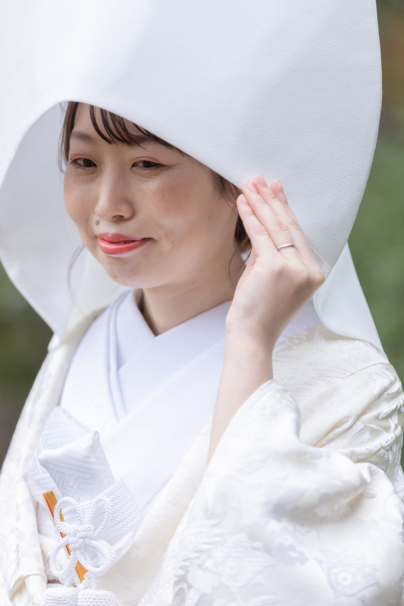 綿帽子も欠かせません