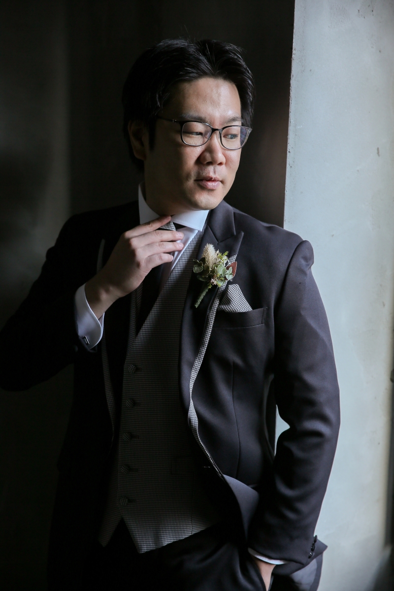 洋装ご新郎様ソロ！