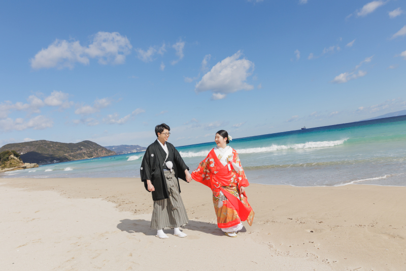 南伊豆の海から撮影スタート！