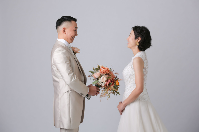 ブーケも使って