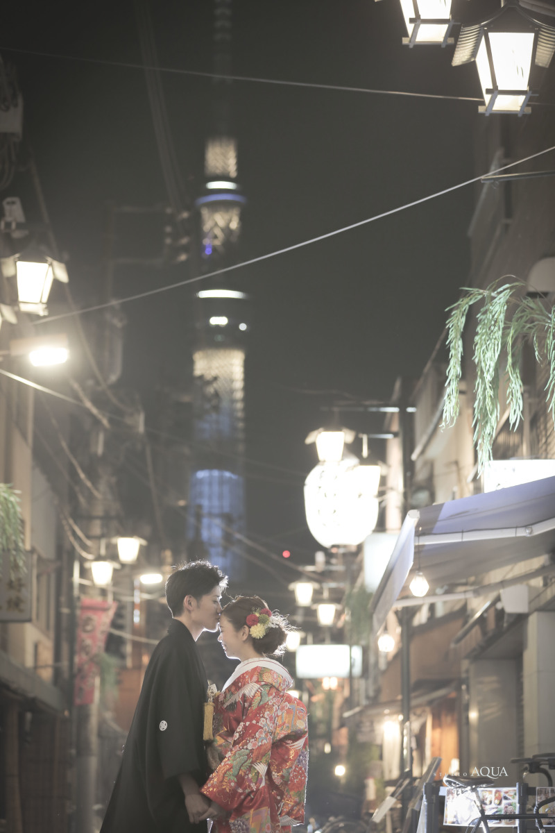 浅草越しのスカイツリー