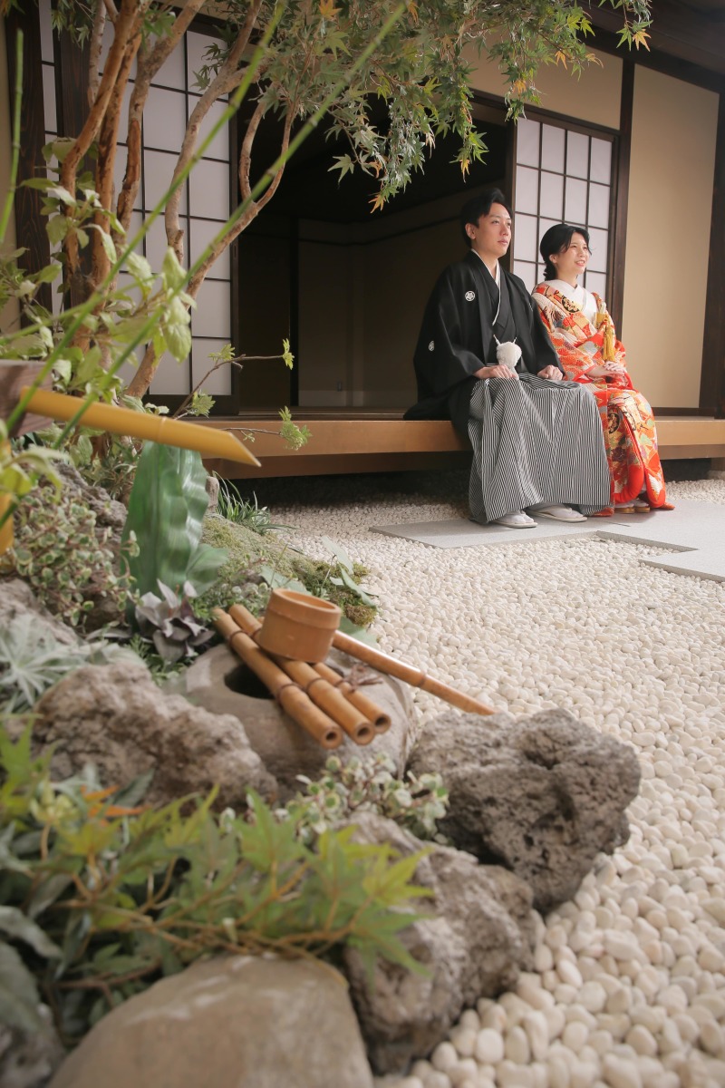 和装屋内庭園スタジオ