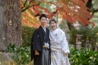 チャペルスタジオと紅葉ロケーション