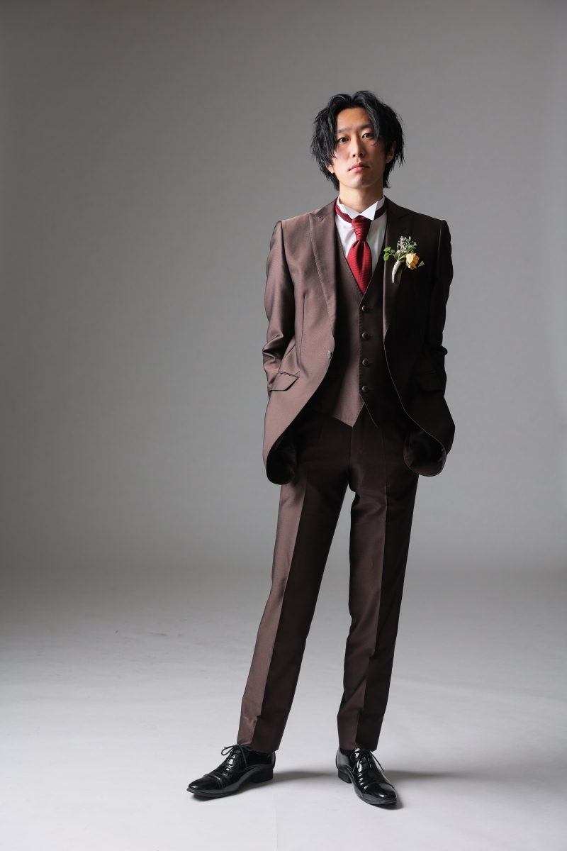 クールなご新郎様